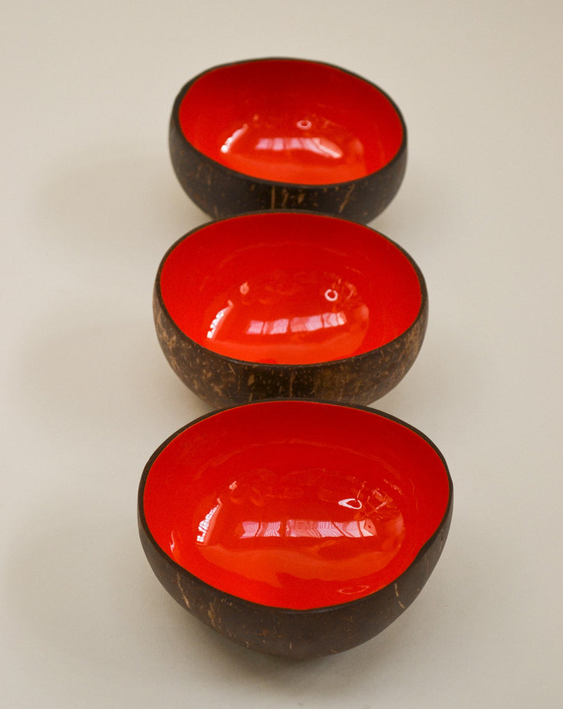 'Sunset' coconut bowl